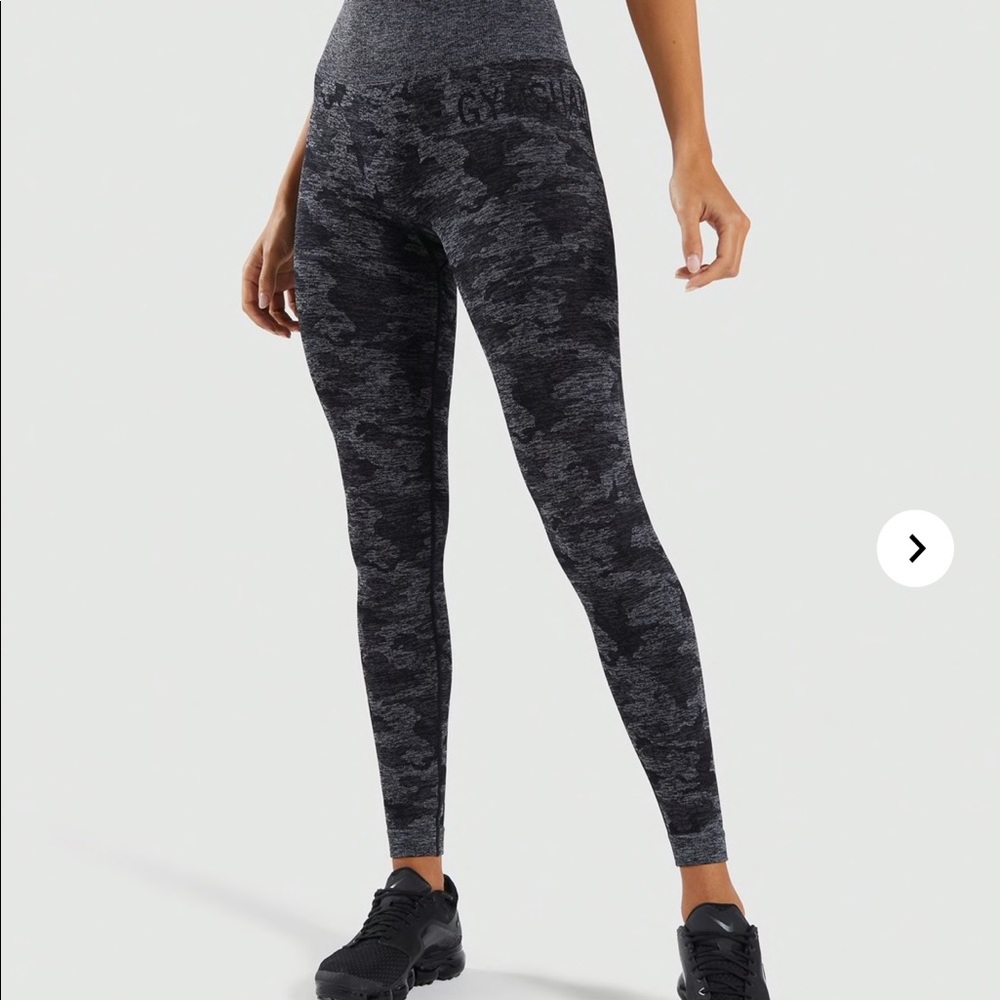 Gymshark black camo leggings